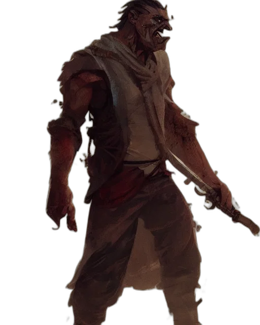staff, weapon, mask, creature transparent PNG cut-out