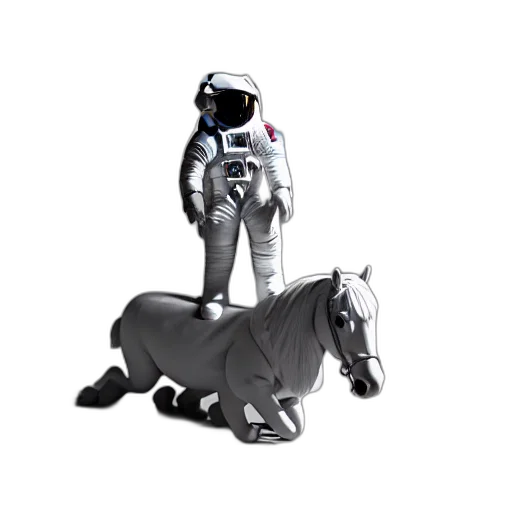 robot, animal, creature, staff, concept art, 3d render, pixel art, cartoon transparent PNG cut-out