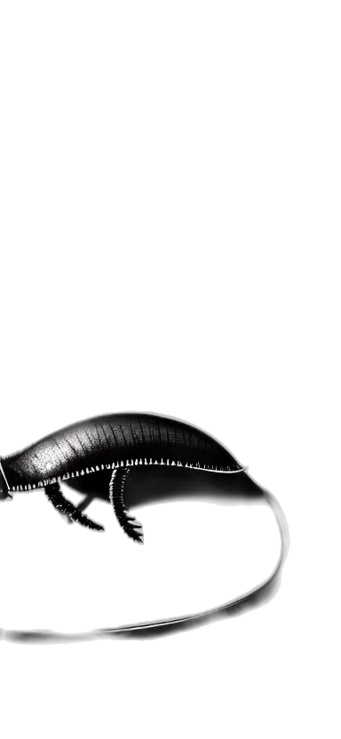 creature, animal, dragon, hair, concept art, 3d render, photorealistic, pencil sketch transparent PNG cut-out