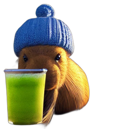 hat, animal, food, creature transparent PNG cut-out