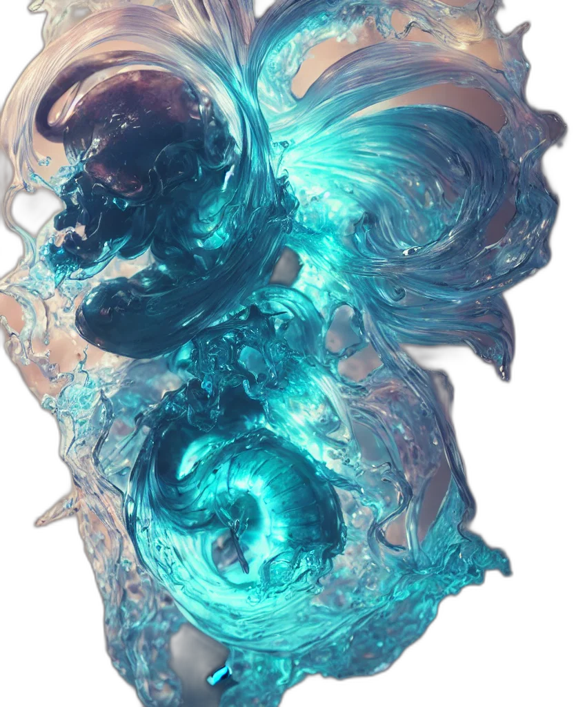 dragon, jewelry, hair, mask transparent PNG cut-out