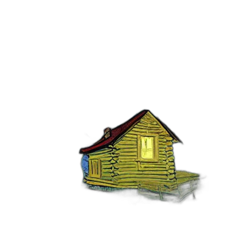 building, furniture, hair, hat, 3d render, pixel art, concept art, photorealistic transparent PNG cut-out
