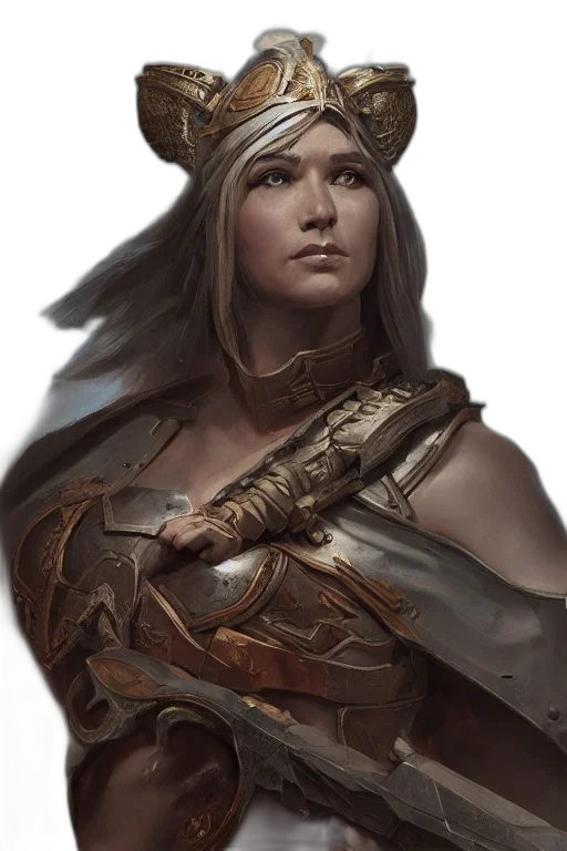 crown, face, sword, staff, fantasy art, concept art, photorealistic, comic book art transparent PNG cut-out