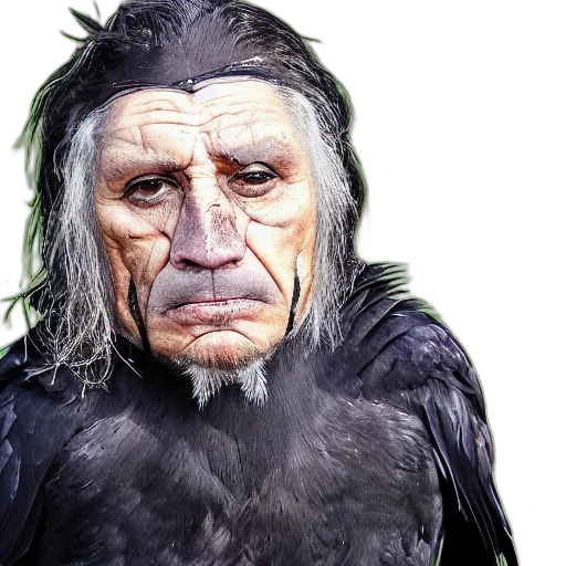 animal, creature, mask, face, photorealistic, concept art, 3d render, man transparent PNG cut-out