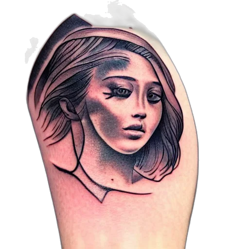 face, jewelry, photorealistic, cartoon, fantasy art, cyberpunk, neon lights, tattoo transparent PNG cut-out