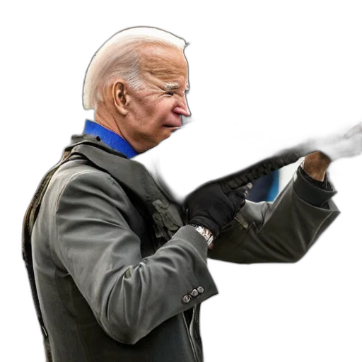 weapon, jacket, staff, mask transparent PNG cut-out