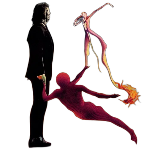 staff, creature, concept art, comic book art transparent PNG cut-out