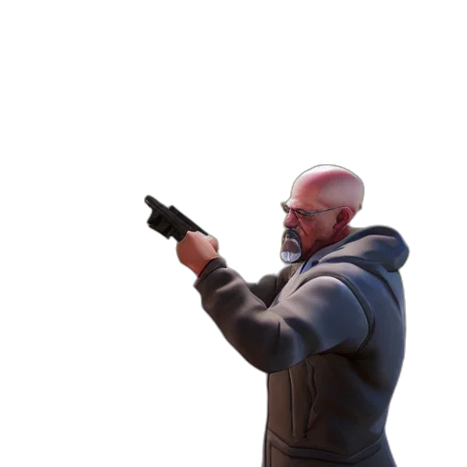 weapon, jacket, staff, mask, concept art, 3d render, cyberpunk, photorealistic transparent PNG cut-out