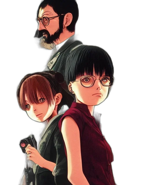 comic book art, concept art, anime, cartoon transparent PNG cut-out