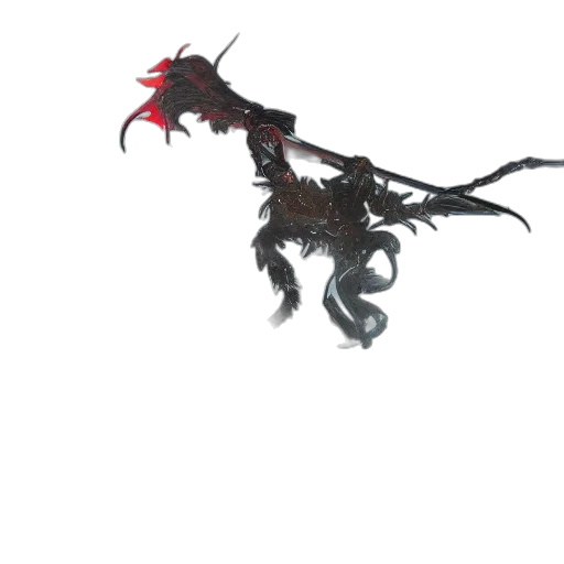 dragon, staff, creature, weapon transparent PNG cut-out