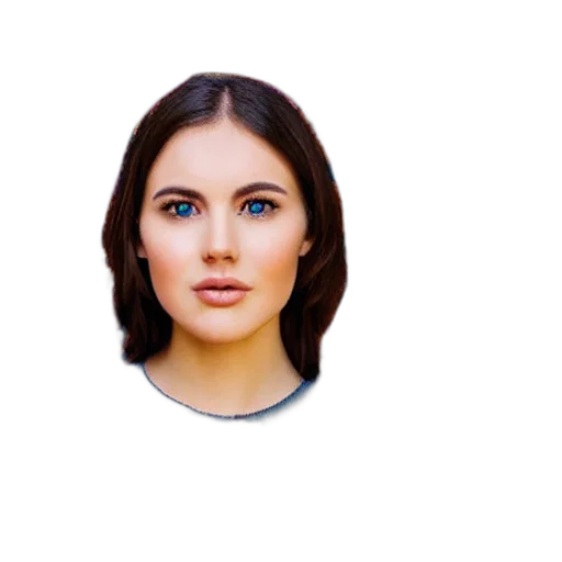 face, hair, jewelry, crown, photorealistic, pixel art, 3d render, cartoon transparent PNG cut-out