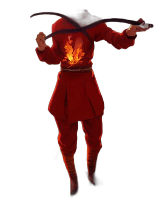 staff, jacket, weapon, sword, concept art, 3d render, fantasy art, pixel art transparent PNG cut-out