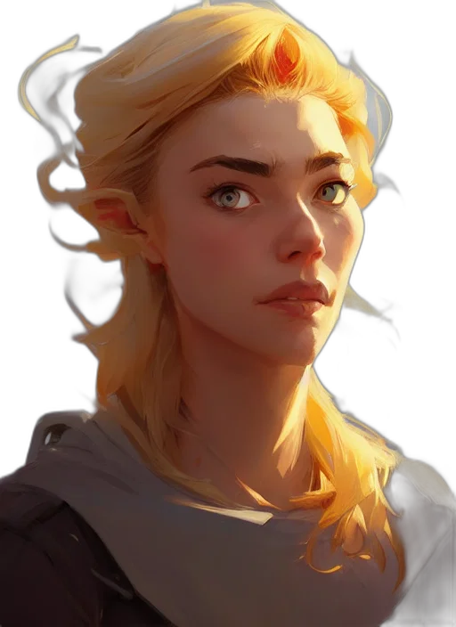face, dragon, staff, crown transparent PNG cut-out