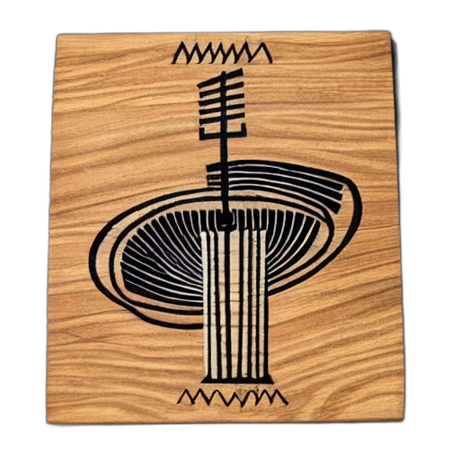 jewelry, furniture, crown, hair, concept art, mbira, wooden, logo transparent PNG cut-out