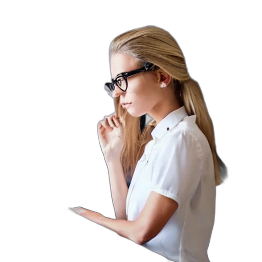 staff, jewelry, photorealistic, 3d render, concept art, cartoon, woman, white transparent PNG cut-out