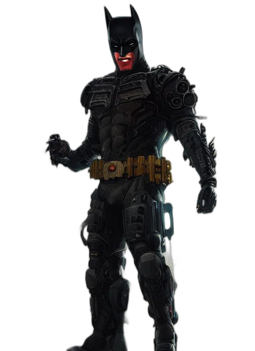 robot, mask, concept art, 3d render transparent PNG cut-out