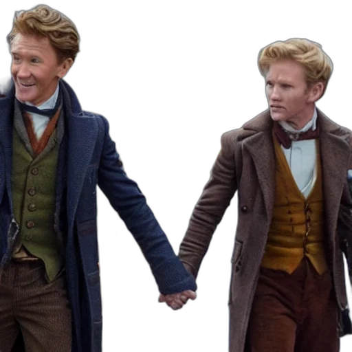 concept art, newt, scamander, walking transparent PNG cut-out