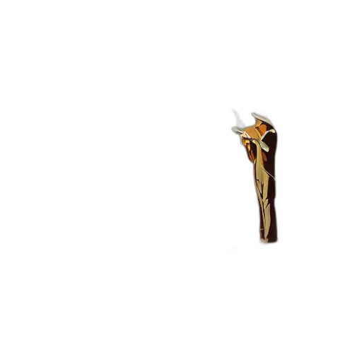staff, jewelry, sword, weapon, 3d render, photorealistic, concept art, pixel art transparent PNG cut-out