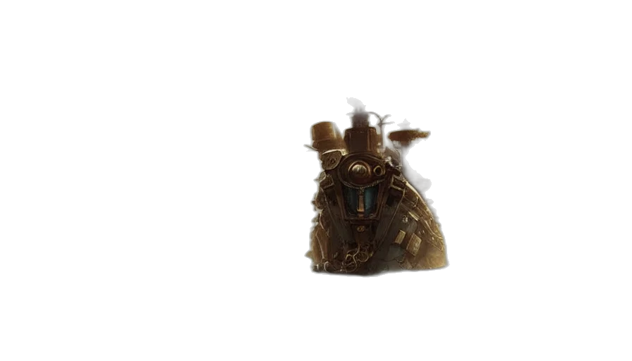 robot, crown, jewelry, animal transparent PNG cut-out