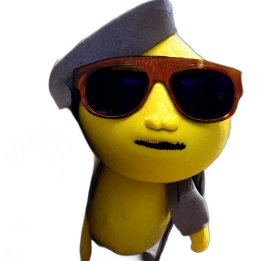 hat, robot, staff, jacket transparent PNG cut-out