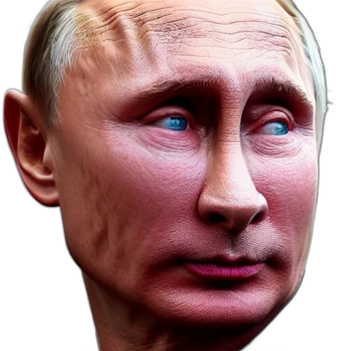 face, mask, photorealistic, 3d render, concept art, cartoon, vladimir, putin transparent PNG cut-out