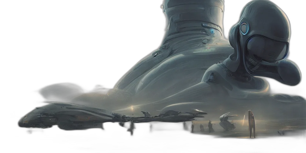 shoes, weapon, robot, dragon, concept art, photorealistic, 3d render, cyberpunk transparent PNG cut-out