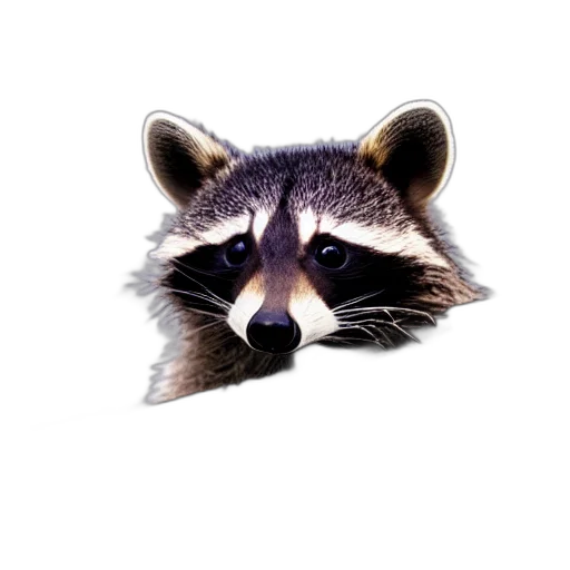 animal, creature, face, mask, photorealistic, concept art, 3d render, watercolor transparent PNG cut-out