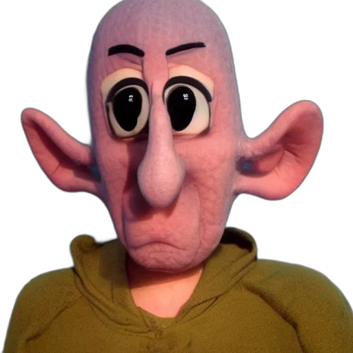 face, mask, creature, staff transparent PNG cut-out