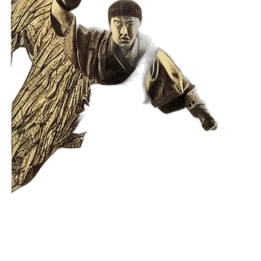 dragon, staff, sword, weapon transparent PNG cut-out