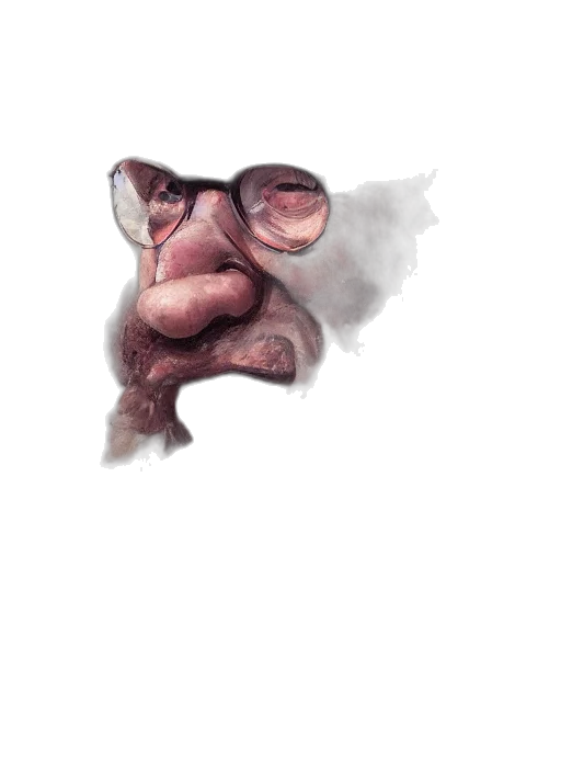 face, mask, creature, animal, photorealistic, concept art, watercolor, 3d render transparent PNG cut-out
