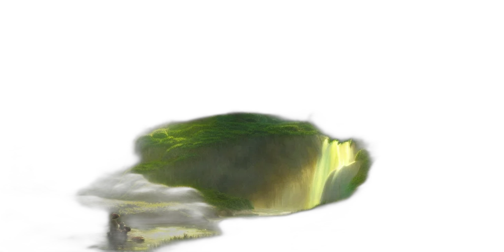 creature, animal, hat, staff, photorealistic, concept art, 3d render, watercolor transparent PNG cut-out