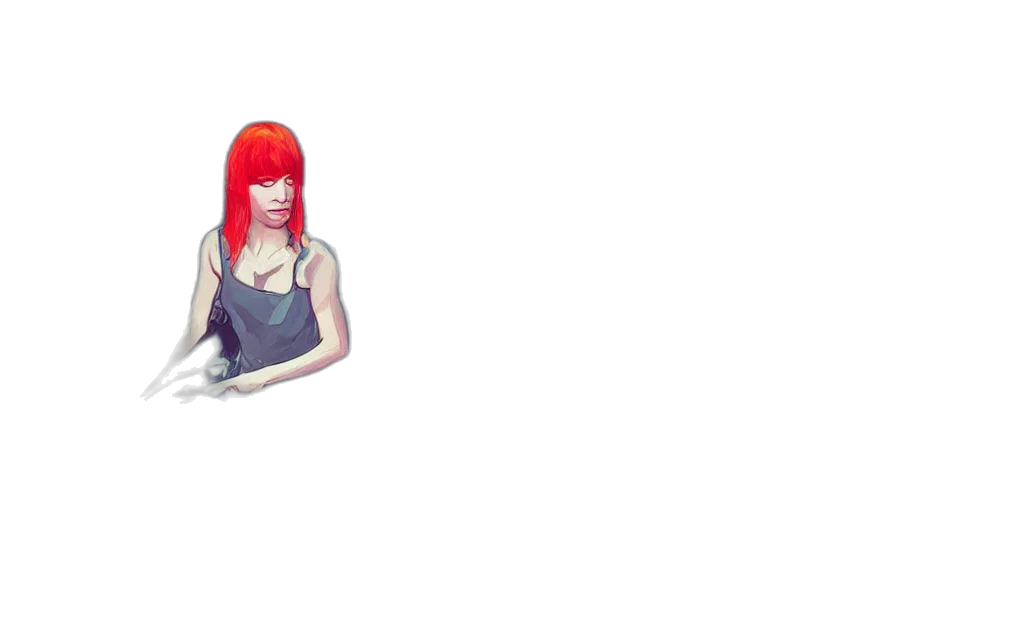 hair, pixel art, 3d render, cartoon transparent PNG cut-out
