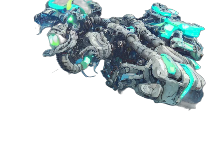 robot, weapon, car, dragon transparent PNG cut-out