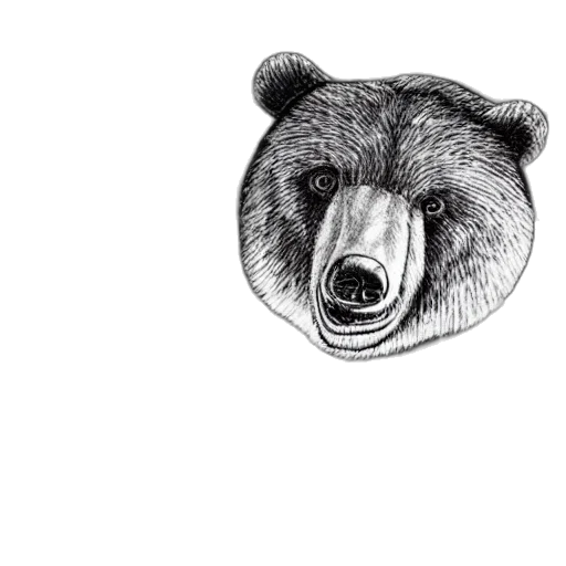 animal, face, creature, mask, pencil sketch, photorealistic, concept art, pixel art transparent PNG cut-out
