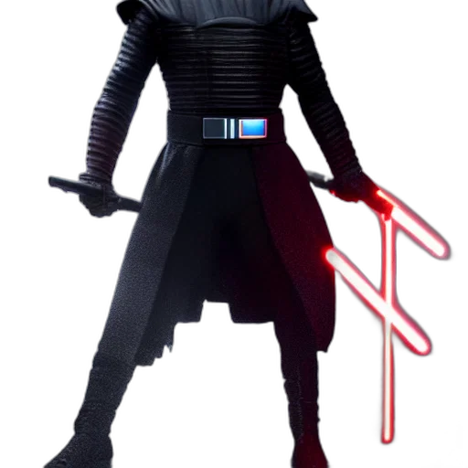 staff, weapon, sword, concept art, 3d render, pixel art, comic book art, dark transparent PNG cut-out