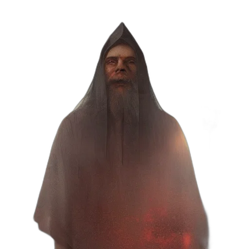 staff, mask, creature, face transparent PNG cut-out