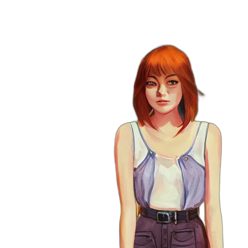 dress, jacket, face, robot, pixel art, concept art, photorealistic, cartoon transparent PNG cut-out