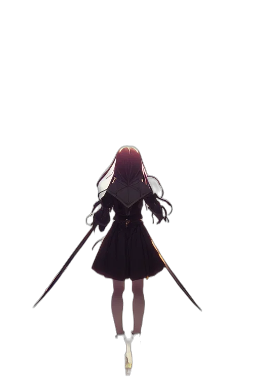sword, weapon, staff, dress transparent PNG cut-out