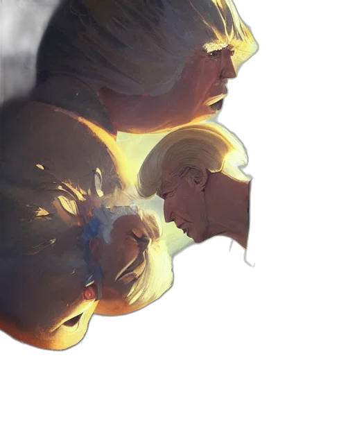mask, face, creature, crown transparent PNG cut-out