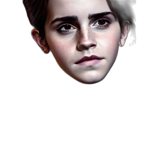 face, mask, hair, photorealistic, concept art, watercolor, pixel art, portrait transparent PNG cut-out