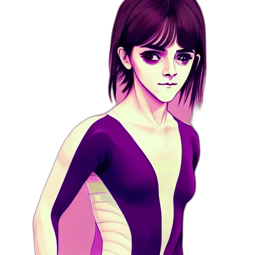 dress, jacket, face, creature transparent PNG cut-out