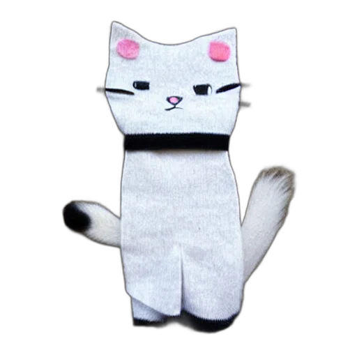 staff, 3d render, cat, made transparent PNG cut-out