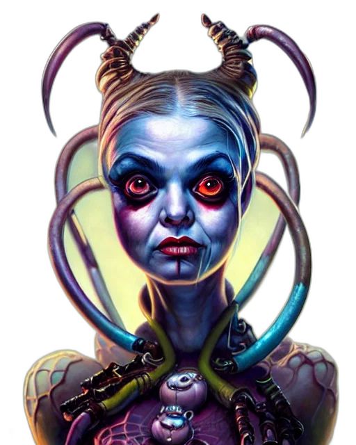 robot, face, mask, creature, concept art, cyberpunk, fantasy art, comic book art transparent PNG cut-out