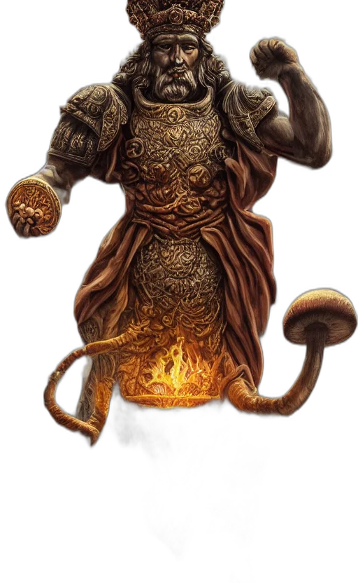 dragon, staff, creature, fantasy art transparent PNG cut-out