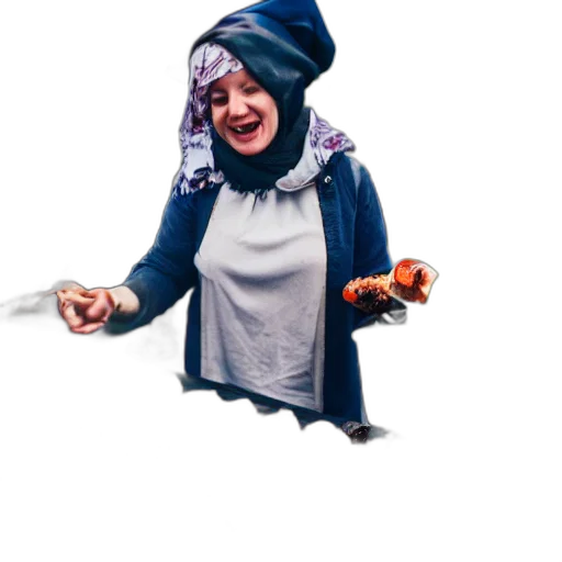 umbrella, food, staff, creature transparent PNG cut-out