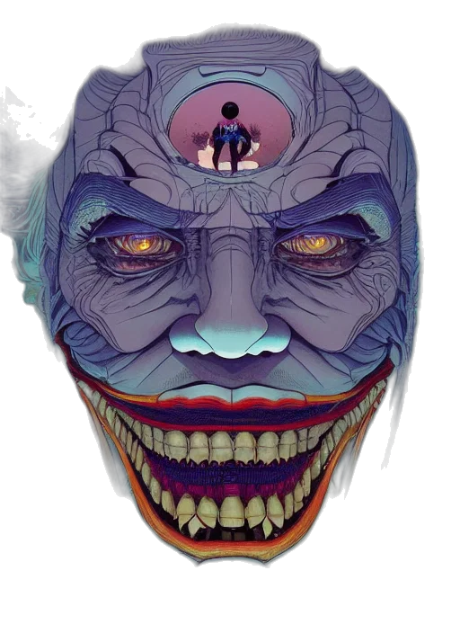mask, face, creature, robot transparent PNG cut-out