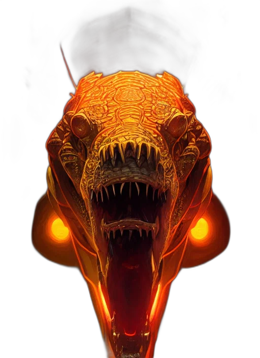 dragon, creature, mask, animal transparent PNG cut-out