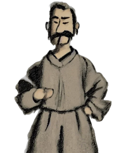 staff, jacket, face, mask transparent PNG cut-out