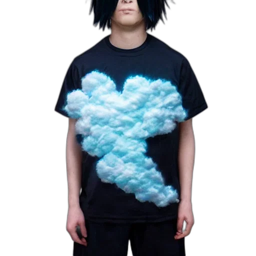 jacket, hair, creature, dress, vaporwave, pixel art, 3d render, concept art transparent PNG cut-out