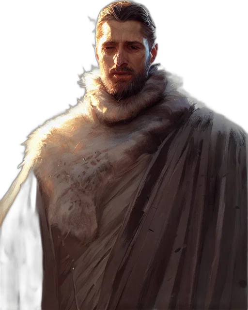 staff, sword, face, jacket transparent PNG cut-out